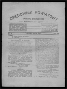 Orędownik Powiatowy Powiatu Chojnickiego : wychodzi jeden raz w tygodniu 1931.05.09, nr 18