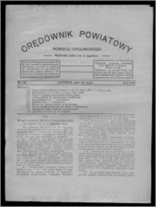 Orędownik Powiatowy Powiatu Chojnickiego : wychodzi jeden raz w tygodniu 1931.05.23, nr 20