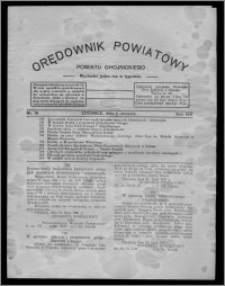 Orędownik Powiatowy Powiatu Chojnickiego : wychodzi jeden raz w tygodniu 1931.08.01, nr 30