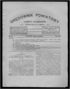 Orędownik Powiatowy Powiatu Chojnickiego : wychodzi jeden raz w tygodniu 1931.09.05, nr 35