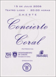 Concierto Coral
