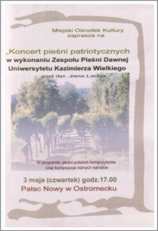 Pieśni patriotyczne w Ostromecku