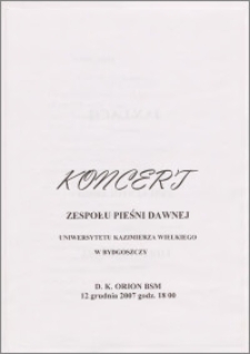 Polskie kolędy w "Orionie"