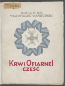 Krwi ofiarnej cześć