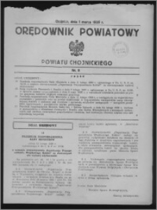Orędownik Powiatowy Powiatu Chojnickiego 1939.03.01, nr 8