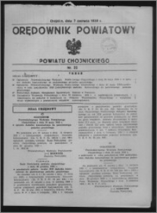 Orędownik Powiatowy Powiatu Chojnickiego 1939.06.07, nr 22