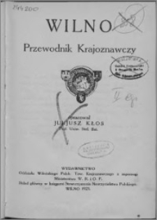 Wilno : przewodnik krajoznawczy
