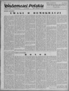 Wiadomości Polskie, Polityczne i Literackie 1943, R. 4 nr 9