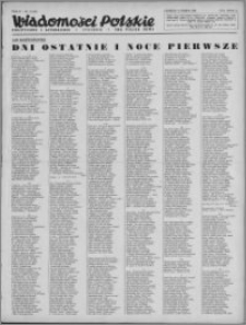 Wiadomości Polskie, Polityczne i Literackie 1943, R. 4 nr 11