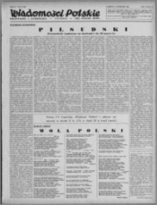 Wiadomości Polskie, Polityczne i Literackie 1943, R. 4 nr 27