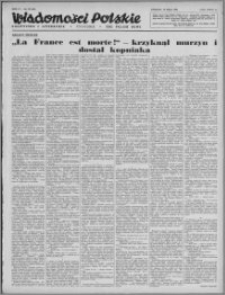 Wiadomości Polskie, Polityczne i Literackie 1943, R. 4 nr 20