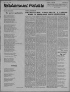 Wiadomości Polskie, Polityczne i Literackie 1943, R. 4 nr 21