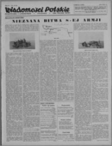 Wiadomości Polskie, Polityczne i Literackie 1943, R. 4 nr 27