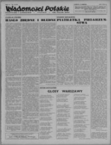 Wiadomości Polskie, Polityczne i Literackie 1943, R. 4 nr 33