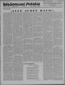 Wiadomości Polskie, Polityczne i Literackie 1943, R. 4 nr 45