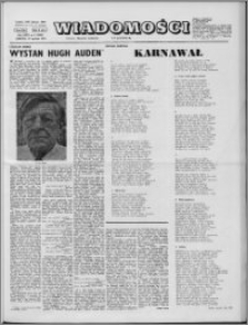 Wiadomości, R. 29 nr 3 (1452), 1974