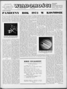 Wiadomości, R. 29 nr 13 (1462), 1974