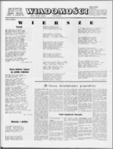 Wiadomości, R. 29 nr 42 (1491), 1974