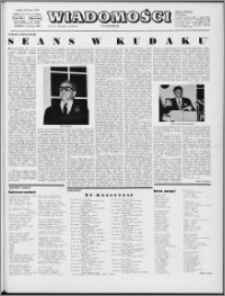Wiadomości, R. 28 nr 22 (1418), 1973