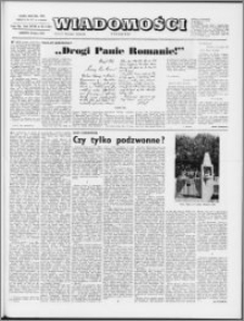 Wiadomości, R. 28 nr 29 (1425), 1973