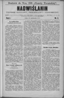 Nadwiślanin : tygodnik handlowy, przemysłowy i ekonomiczny 1873, R. 1 nr 2