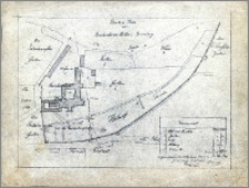 Situations Plan von Bernhardiener Kloster - Bromberg