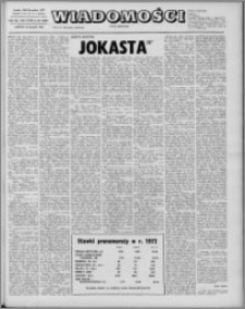 Wiadomości, R. 27 nr 47 (1390), 1972