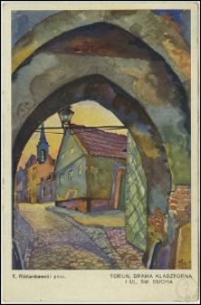 Toruń - Brama Klasztorna (Św. Ducha)