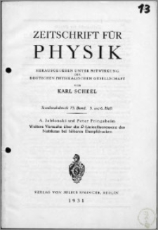 Weitere Versuche über die D-Linienfluoreszenz des Natriums bei höheren Dampfdrucken