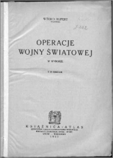 Operacje wojny światowej w wyborze