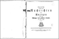 Thornische wöchentliche Nachrichten und Anzeigen nebst einem Anhange von gelehrten Sachen. Drittes Jahr 1762