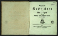 Thornische wöchentliche Nachrichten und Anzeigen nebst einem Anhange von gelehrten Sachen. Fünftes Jahr 1764