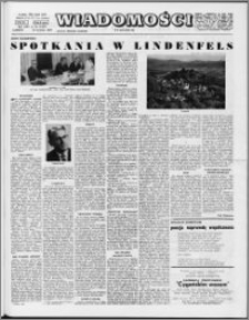 Wiadomości, R. 25 nr 16 (1255), 1970