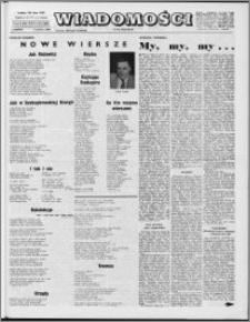 Wiadomości, R. 25 nr 23 (1262), 1970