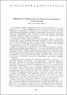 Międzynarodowe Colloquium poświęcone luminescencji nieorganicznych ciał krystalicznych (Paryż 22-27 maja 1956 r.)