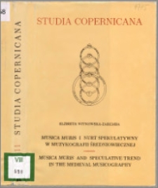 Musica Muris and speculative trend in the medieval musicography