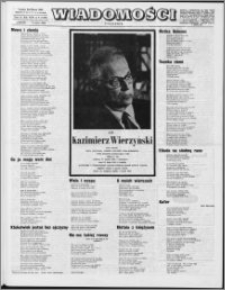 Wiadomości, R. 24 nr 9 (1196), 1969