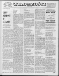 Wiadomości, R. 24 nr 20 (1207), 1969
