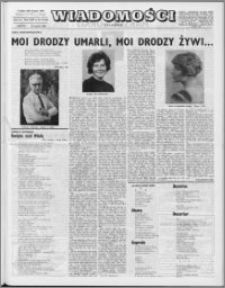 Wiadomości, R. 24 nr 32 (1219), 1969