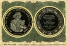 Medal z wizerunkiem Mikołaja Kopernika