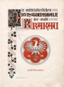 Die mittelalterlichen Kunstdenkmale der Stadt Krakau