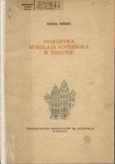 Domostwa Mikołaja Kopernika w Toruniu