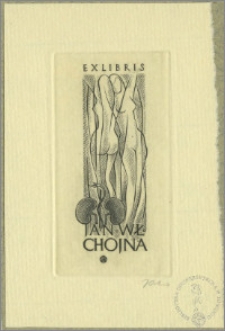 Ekslibris Jana Wł[adysława] Chojny