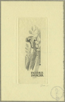 Ekslibris J. Mercier