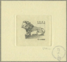 Ekslibris Paula Pfistera I