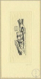 Ex bibliotheca dra Stanisława Aulicha VII - w 80 roku życia - 1962