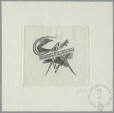 Ekslibris Dott Gianni Mantero ingegnere II