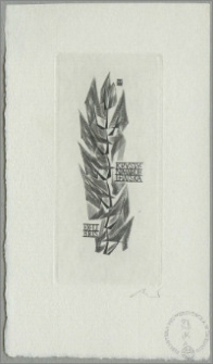 Ekslibris Krystyny Wróblewskiej