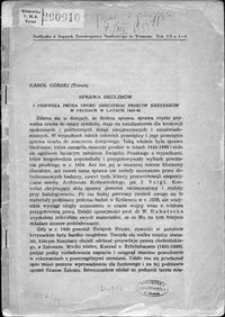Sprawa Skolimów : i pierwsza próba oporu zbrojnego przeciw Krzyżakom w Prusach w latach 1443-46