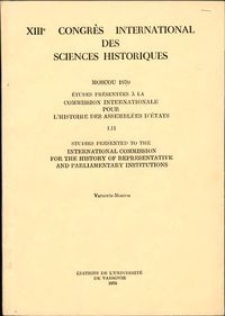 Institutions représentatives et émancipation de la noblesse : pour une typologie des assemblées d'états au XVe siècle